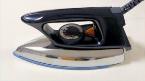 The ultimate combination of dry iron and spray bottle